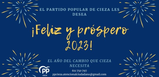 ¡Feliz y Próspero 2023!