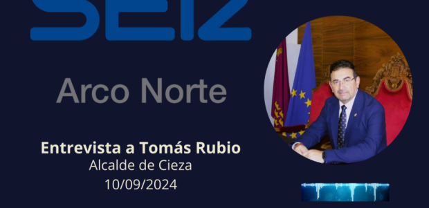 Tomás Rubio, alcalde de Cieza: “El bloqueo político está perjudicando gravemente a los ciudadanos”