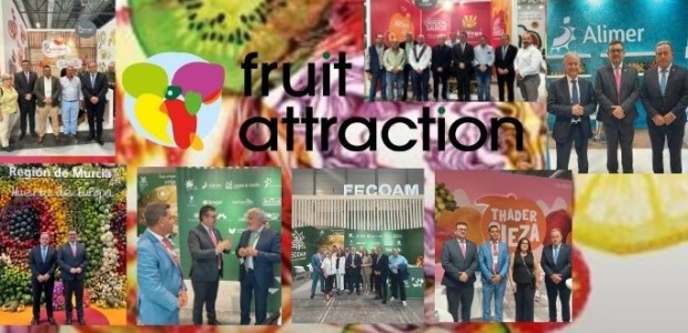 El Alcalde Tomás Rubio y el concejal de agricultura, Manuel Martínez, visitan Fruit Attraction 2024, consolidando su compromiso con nuestros agricultores